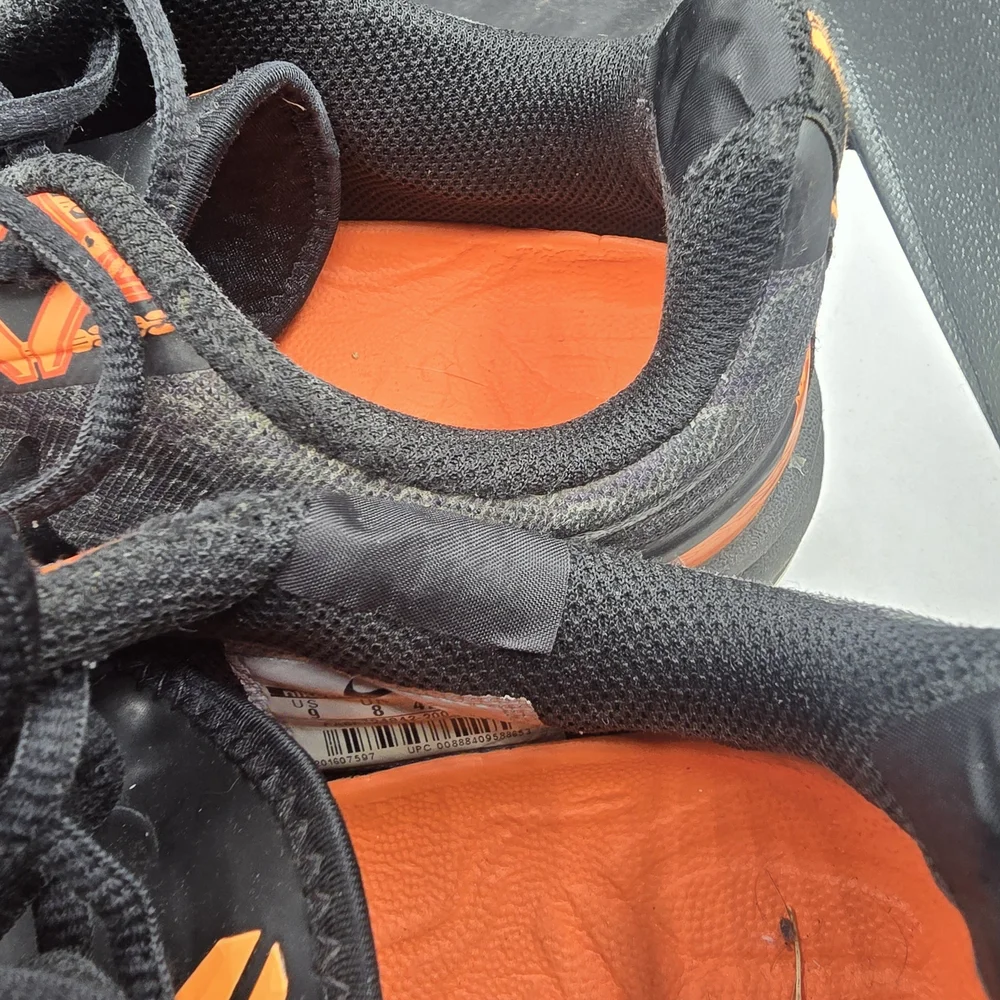 Nike Men's‎ Black and Orange Athletic Shoes